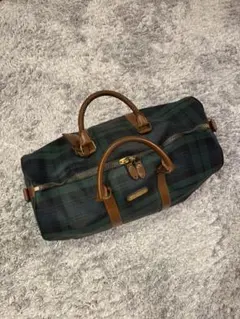 ピ*ス様 Polo Ralph Lauren チェック柄ボストンバッグ