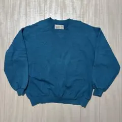 【希少】L.L.Bean × Russel スウェット　ブルーグリーン USA製