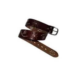 vintage leather studs belt y2k HTC afb - メルカリ