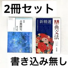2冊セット★書き込み無し「古典探究 漢文編」「古典文法 新精選」文部科学省検定済