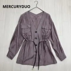 MERCURYDUO マーキュリーデュオ Vネック シャツ ジャケット