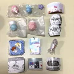 ［新品未使用6点セット］リトルツインスターズ　キキララ　ガチャガチャ