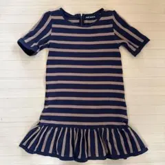 MARY QUANT ボーダー柄 半袖 ワンピースのサムネイル