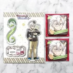 鬼滅の刃 バレンタイン アクリルスタンド 缶バッジ 不死川実弥 3点セット