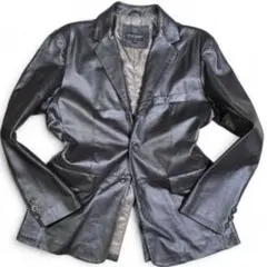 レザー ダウンジャケット ファーストダウン