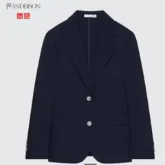 ユニクロ　感動ブレザー　ネイビー　Mサイズ