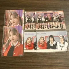 NiziU ミイヒ オール ユニット ファンミ くじ ステッカー セット