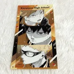 ハイキュー!! FAN PARK シールプリントコレクション 烏野高校