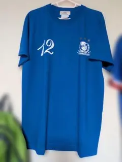 マリノス青いサッカーシャツ 背番号12