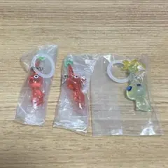 ピクミン 赤ピクミン ヒカリピクミン ガチャガチャ めじるしアクセサリー