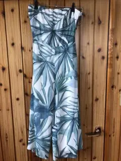 美品　ボタニカルガウチョコンビネゾン