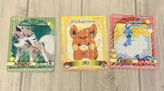 丸美屋　ポケモンカレーシール　3枚