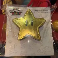USJ 限定　スター　ネックレスポーチ　ニンテンドーワールド　マリオ