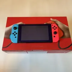 美品　完品　Nintendo Switch 青と赤のJoy-Con 本体