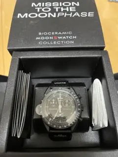 新品 正規品OMEGA オメガ スウォッチ スヌーピー ブラック