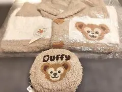 ダッフィー ジェラートピケ カーディガン ポーチ ジェラピケコラボ2点セット