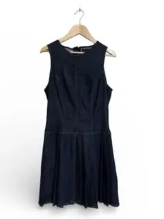 ZARA ノースリーブ ワンピース ジーンズ　S 春　ガーリー系綺麗系