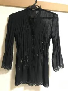 ♥️専用♥️最終価格値下げ☆未使用☆伊太利屋サマーロングカーディガン薄手M～L ♥️専用♥️最終価格値下げ☆未使用☆伊太利屋サマーロング