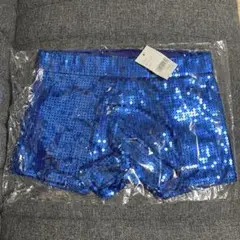 ACDCRAG スパンコール ショートパンツ ダンス衣装　ブルー