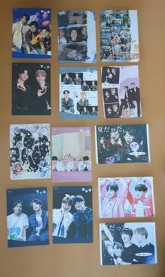 BTS ジョングク テテ ジン ジミン ユニット 韓国制作者様大メモ用紙13種類