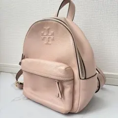 完売品◆人気 トリーバーチ エンボスロゴ リュック レザー ピンク