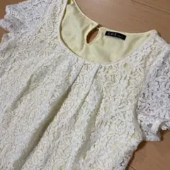 レース半袖トップスのサムネイル