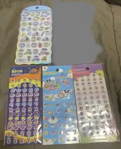 コットンパフィ プチドロップ プチプチシールたまごっち 4枚セット 묶음 판매
