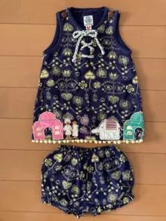 ブーフーウー上下セット80㎝