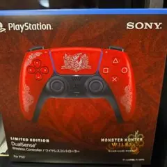 【新品未使用】PS5用 DualSense ワイヤレスコントローラー モンハン