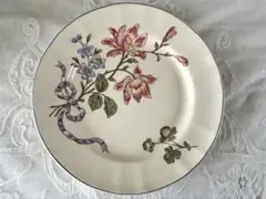 フランスアンティーク / LONGCHAMP窯 / リボンのガーランドプレート