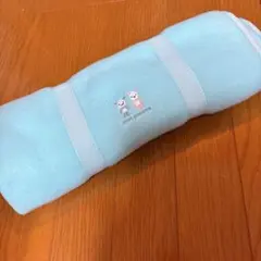 pom ponette ポンポネット ブランケット 水色