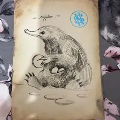 ファンタスティックビースト　二フラー　ポストカード