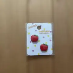 【新品】　モチーフボタン　りんご　②