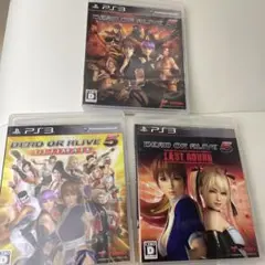 ps3 3点セット　DEAD OR ALIVE 5
