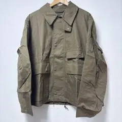【UNIQLO U】ブルゾン　ジャケット　L カーキ　秋おすすめBarbour風のサムネイル