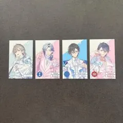 にじさんじ　8th Anniversary ランダムメタルカード 4枚セット