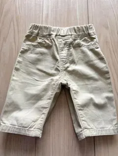 ベージュ ハーフパンツ サイズ80