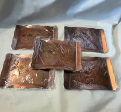 銘々皿 5枚セット 銅製 梅柄 菓子皿 和食器 昭和レトロ 【送料込み】