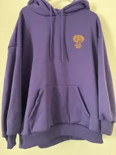 パーカー パープル 紫 サイズL