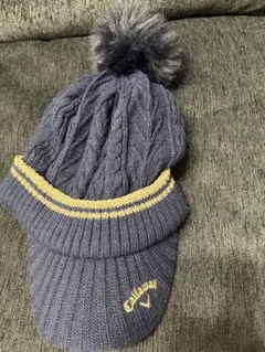 Callaway ニット帽 ネイビー FR