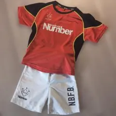 Sports Graphic Number 子供用サッカーウエア上下セットのサムネイル