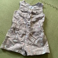 OLD NAVY フラワープリントロンパース 2T