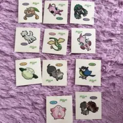 ポケモンパン ポケットモンスターココ キャラクターシール11枚セット