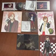 文豪ストレイドッグス コラボカフェ本舗 アクリルスタンド 缶バッジ
