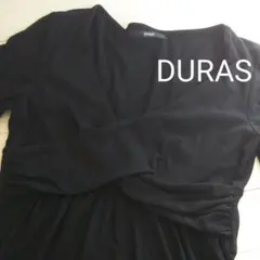 デュラス ワンピース ブラック 美品のサムネイル