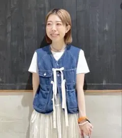 niko and... デニムベスト ジレのサムネイル
