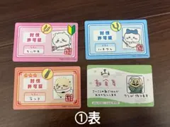 ちいかわ　バラエティカード　8枚セット　ちいかわ、ハチワレ、シーサー