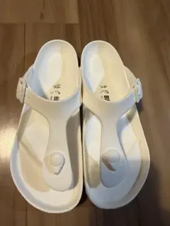 40/26cm◇BIRKENSTOCK｜ビルケンシュトック ホワイト - メルカリ
