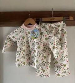 新品 キッズ 子ども ベビー 長袖パジャマ ９０cm いないいないばぁ 女の子