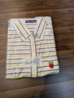 新品　BAY HILL CLASSIC ストライプ ポロシャツ M メンズ長袖